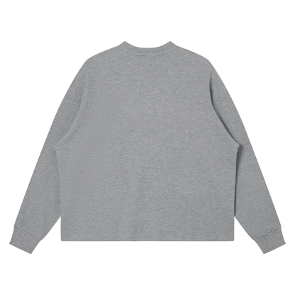 Waffle Boxy Long Sleeve T-Shirt