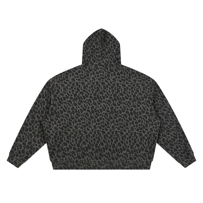 OV Leopard Print Waffle Hoodie