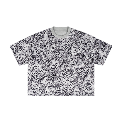 Leopard Print Boxy T-Shirt