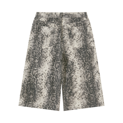 OV Snake Print Shorts