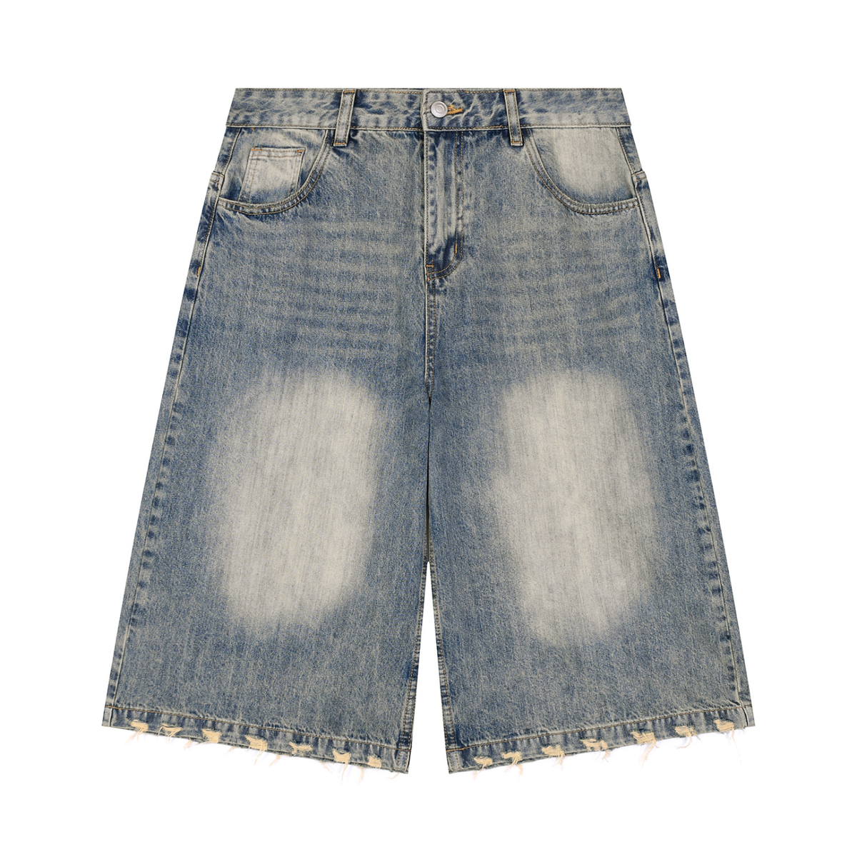 OV Distressed Denim Shorts