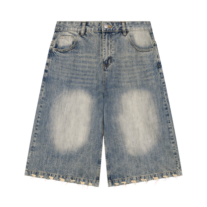 OV Distressed Denim Shorts