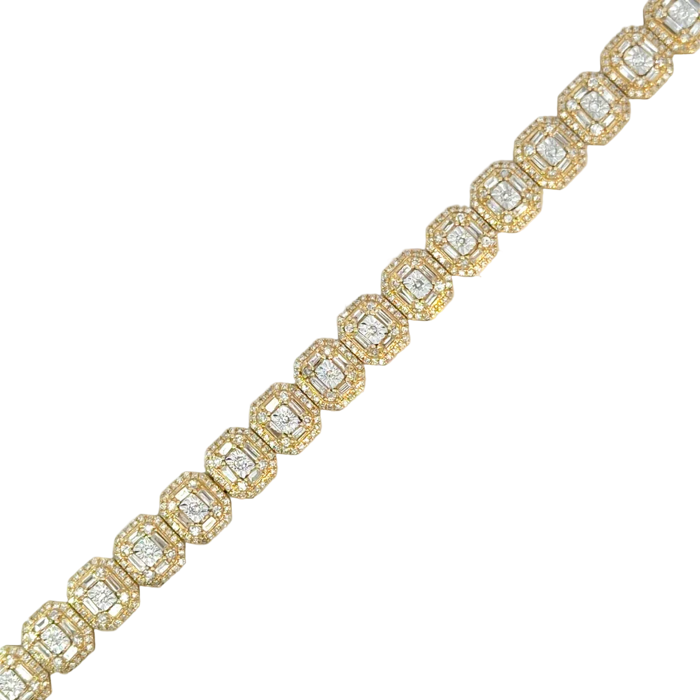 Square Tennis Bracelet