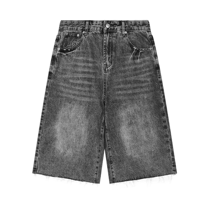 OV Distressed Denim Shorts