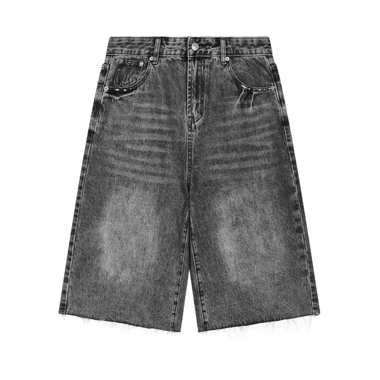 OV Distressed Denim Shorts
