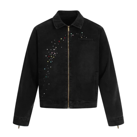 Rhinestone Denim Jacket