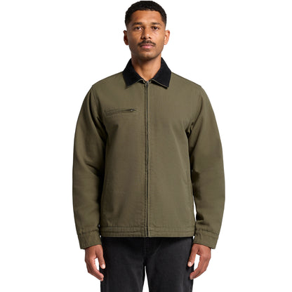 Cord Collar Work Jacket