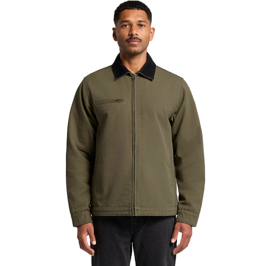 Cord Collar Work Jacket
