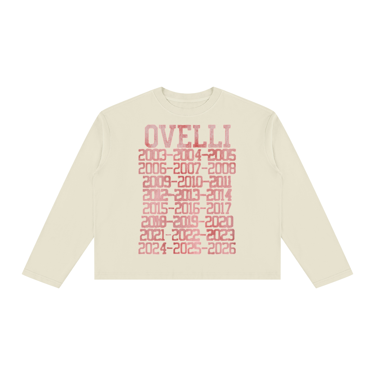 OV Vintage Wash Long Sleeve Boxy T-Shirt