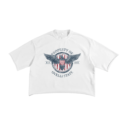 Cropped,Boxy,Graphic Tee