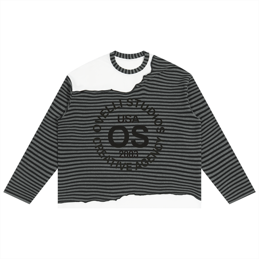 OV Striped Long Sleeve T-Shirt