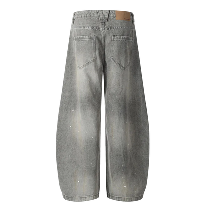 Paint Splatter Jeans