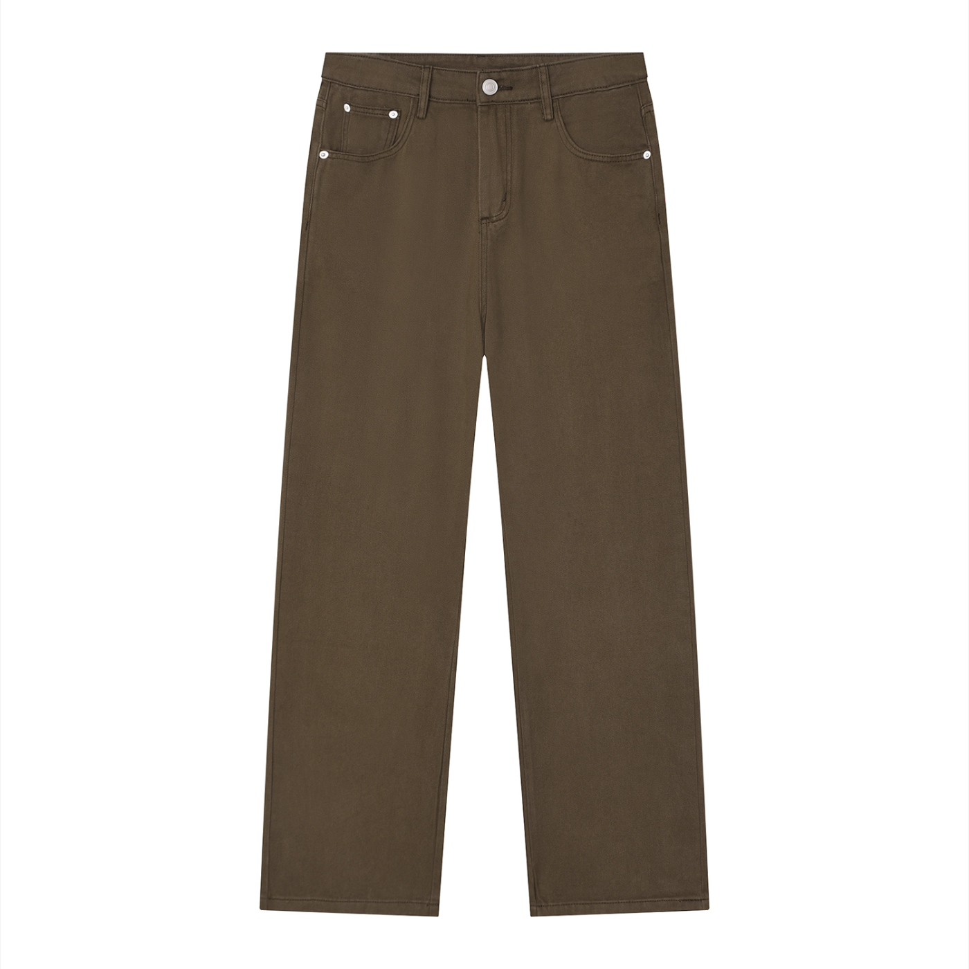 OV Vintage Wash Straight Leg Jeans