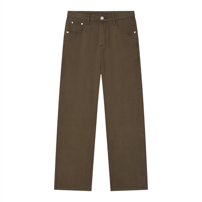 OV Vintage Wash Straight Leg Jeans
