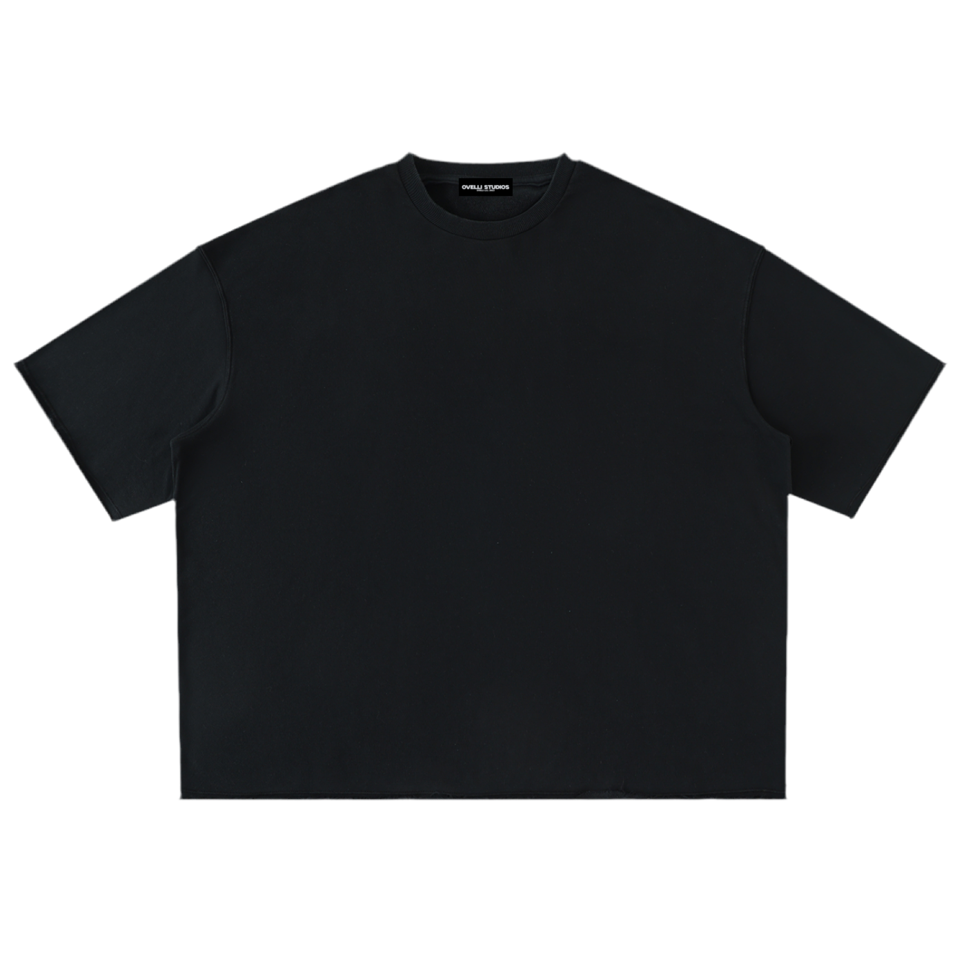 Washed Rolled Hem Half Sleeve T-Shirt