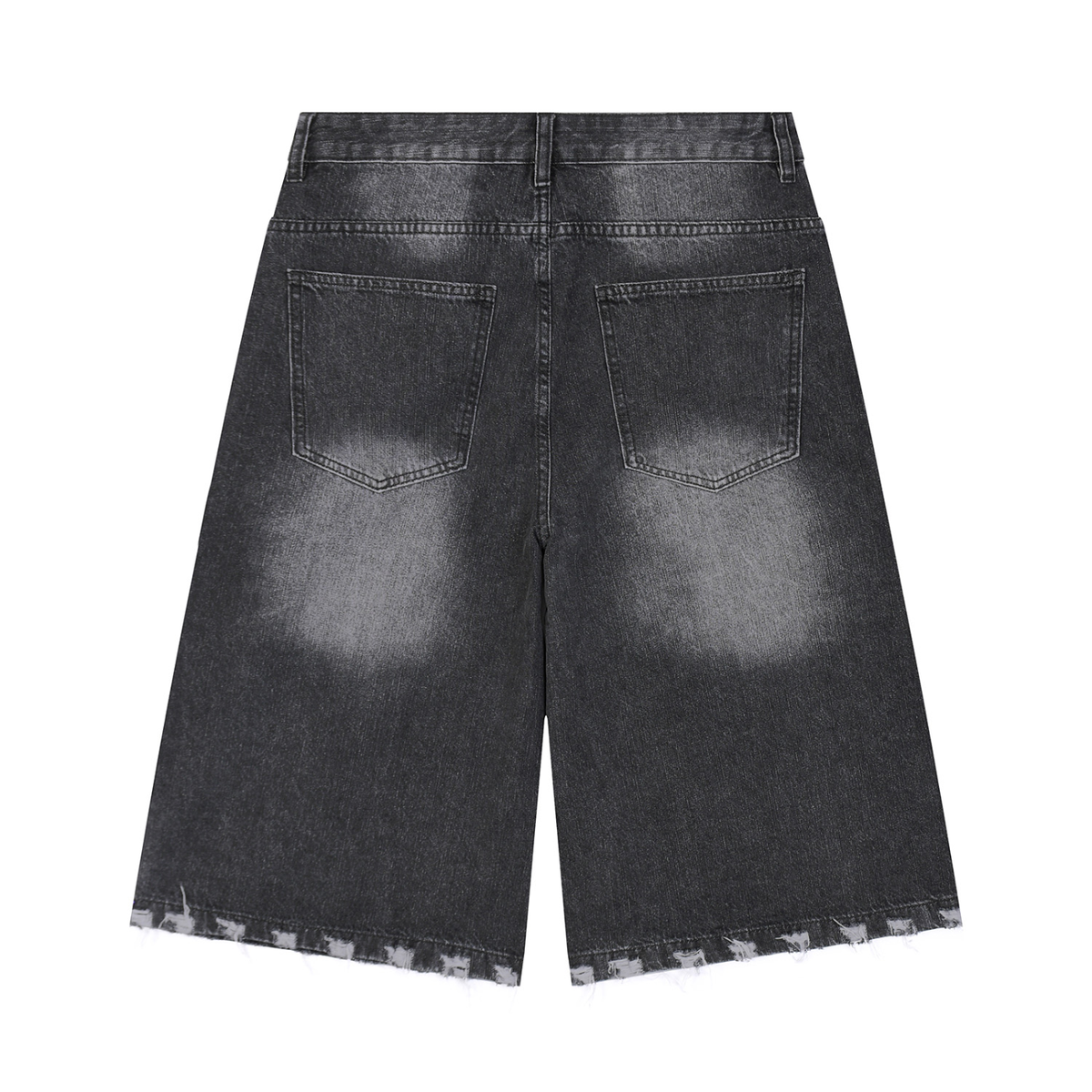 OV Distressed Denim Shorts