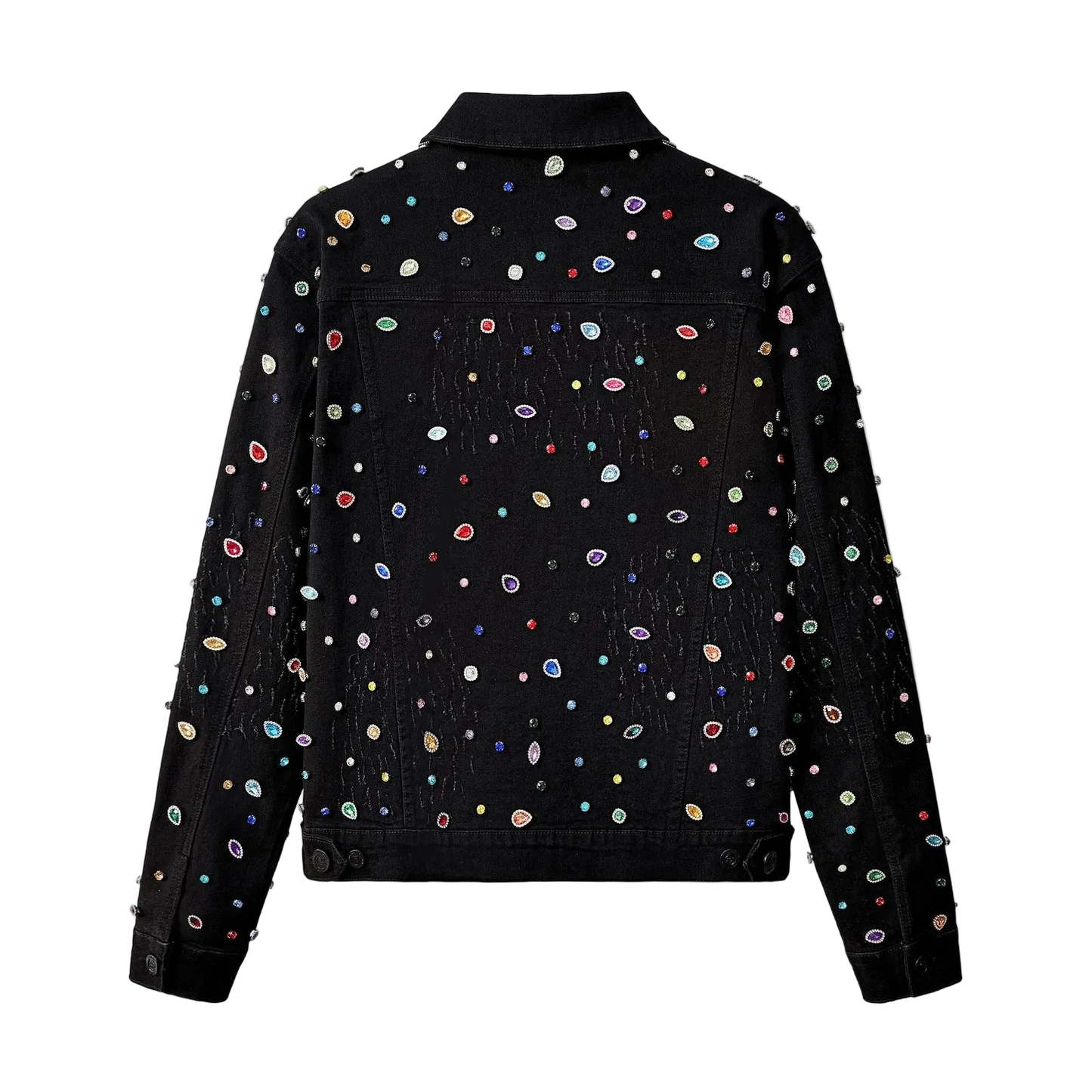 Rhinestone Covered Denim Jacket