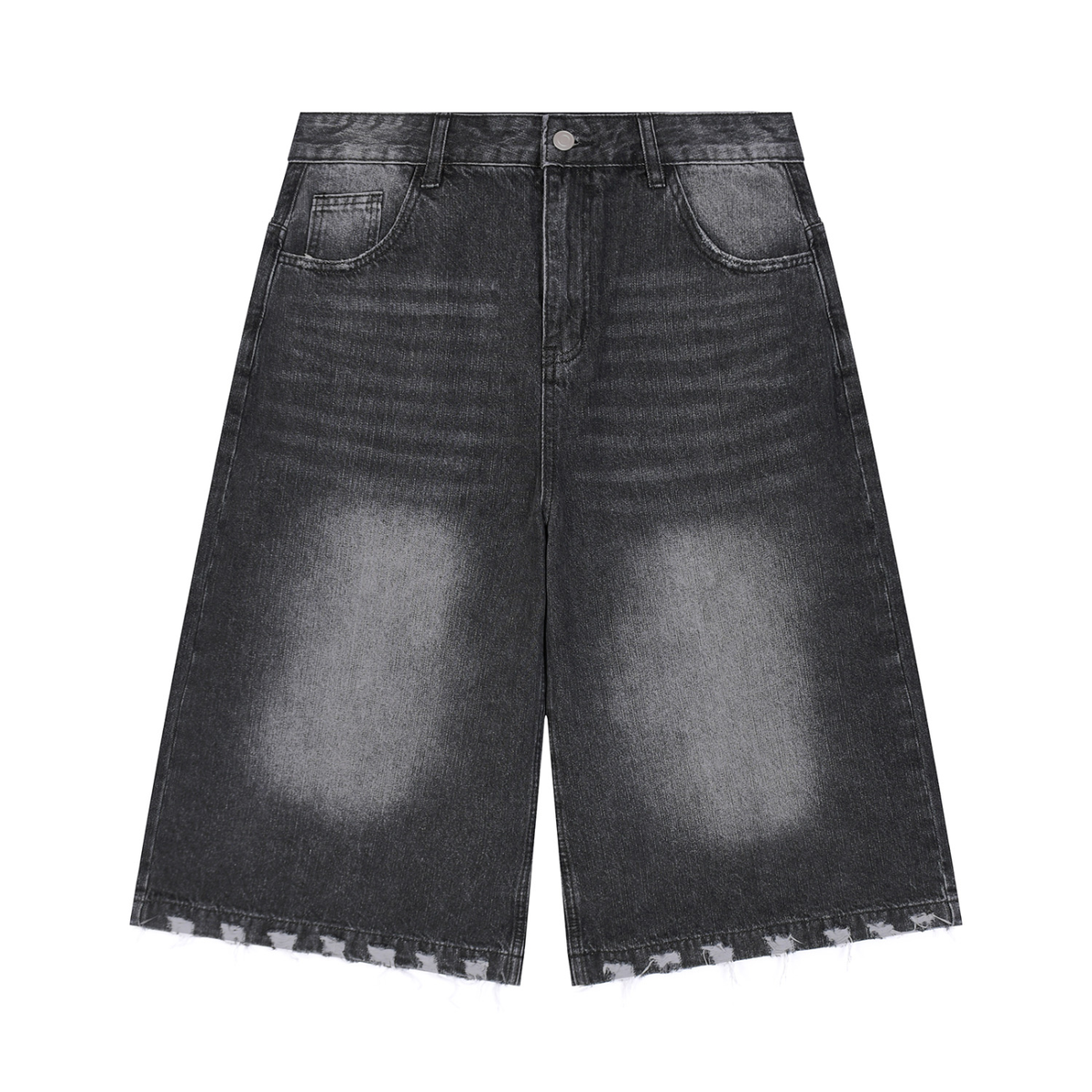 OV Distressed Denim Shorts