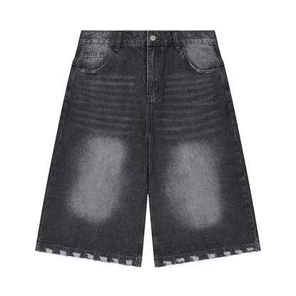 OV Distressed Denim Shorts