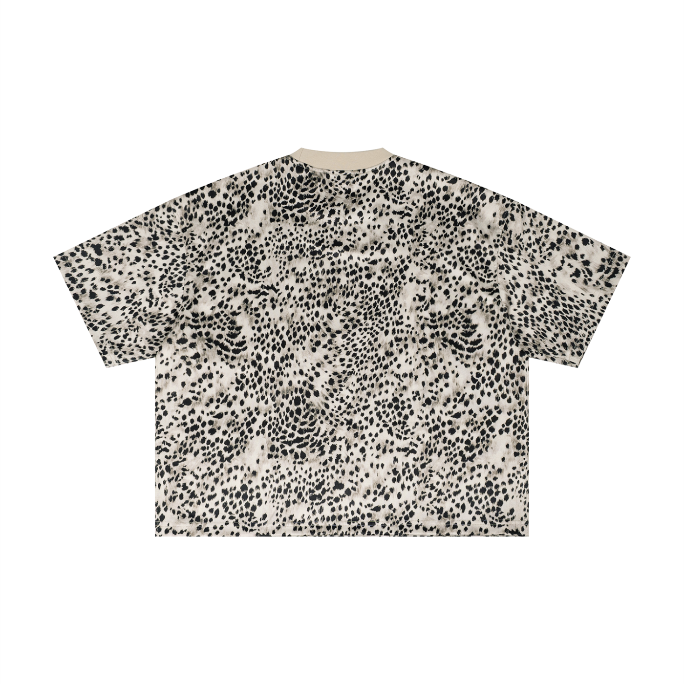 Leopard Print Boxy T-Shirt