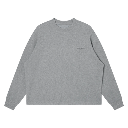 Waffle Boxy Long Sleeve T-Shirt