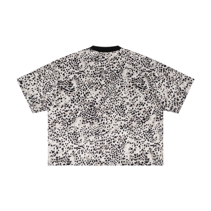 Leopard Print Boxy T-Shirt
