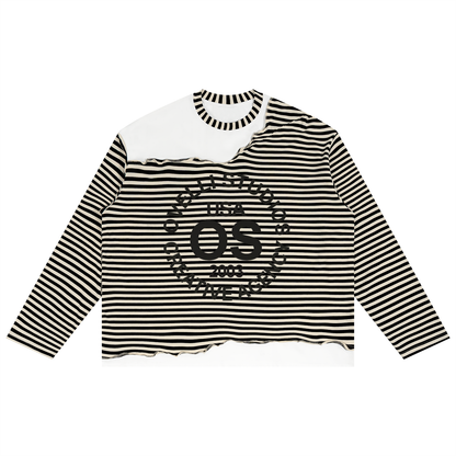 OV Striped Long Sleeve T-Shirt