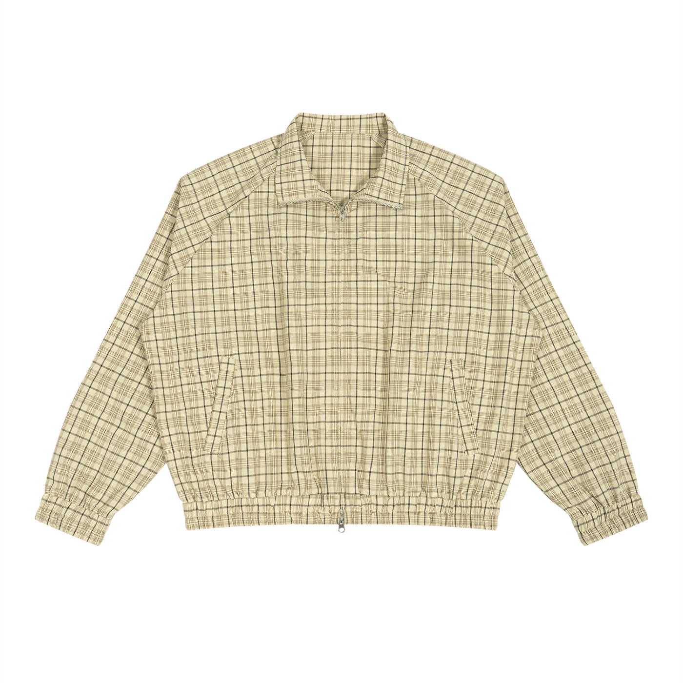 OV Plaid Full-Zip Track Jacket