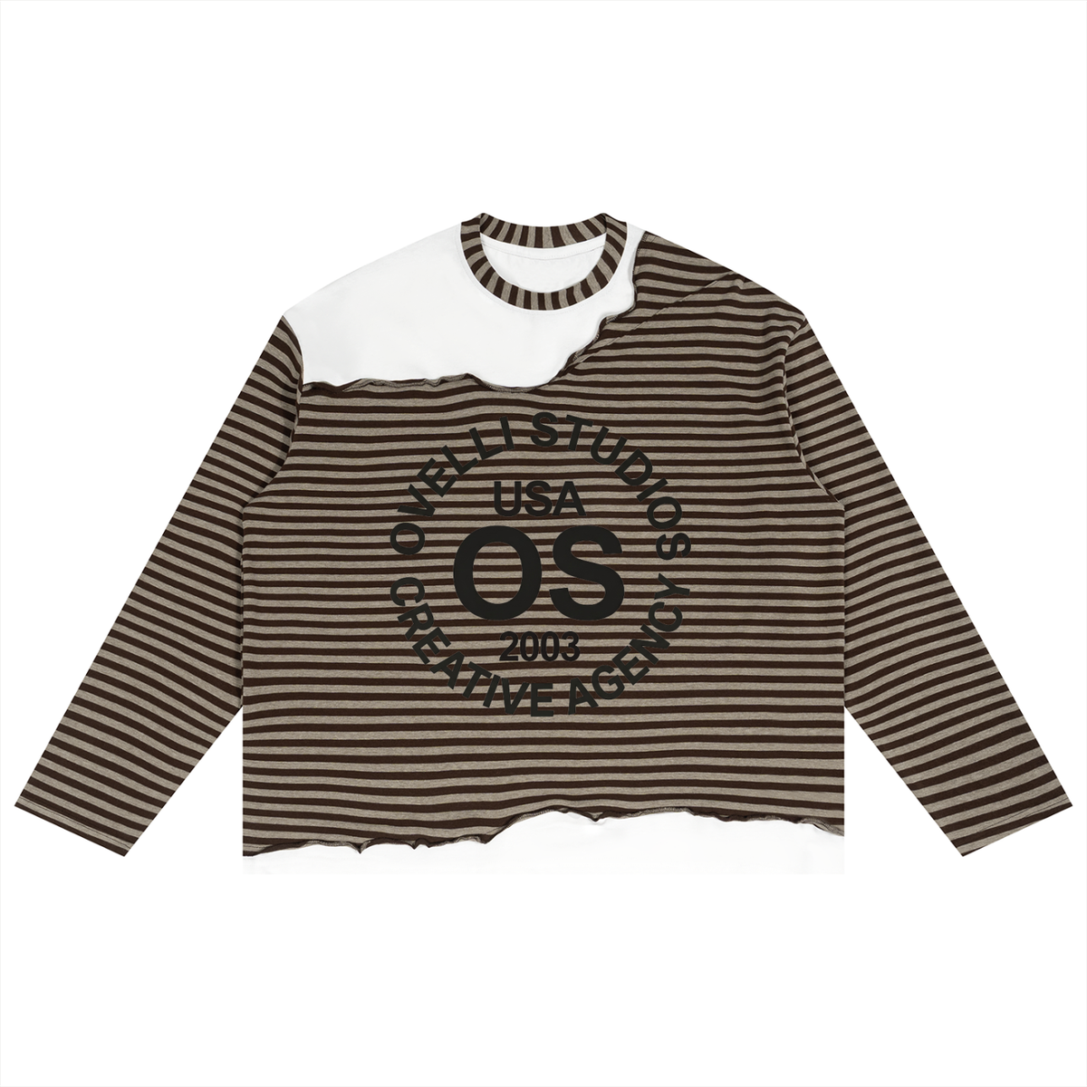 OV Striped Long Sleeve T-Shirt