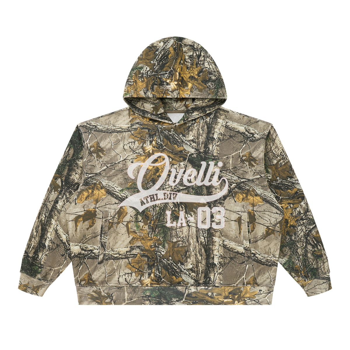 OV Waffle Tree Camo Boxy Hoodie