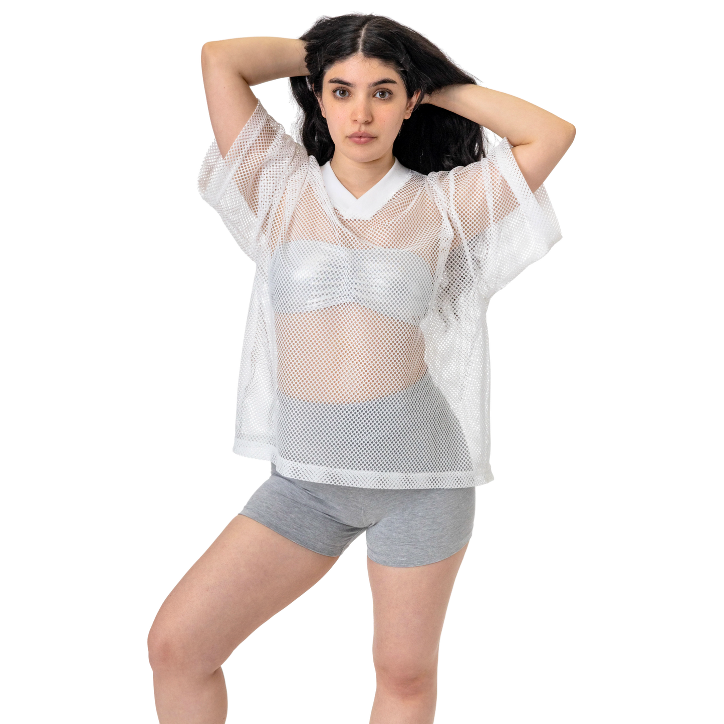 Mesh V-Neck Shirt