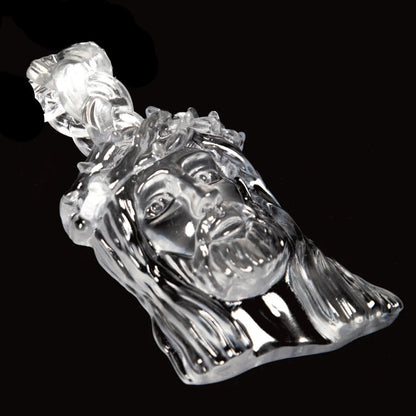 Big Clear Jesus Piece Pendant