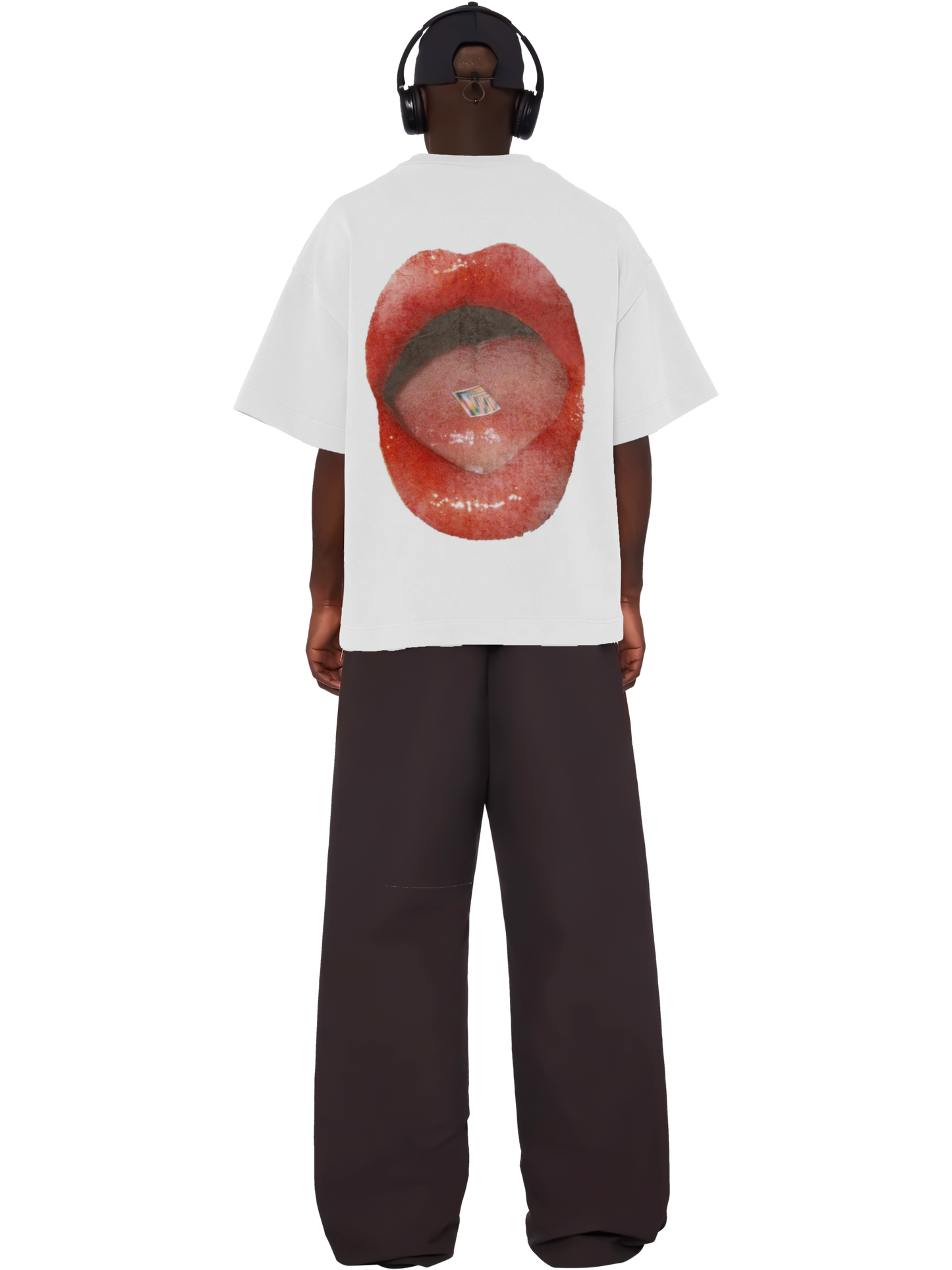 Mouth Tab Graphic Tee