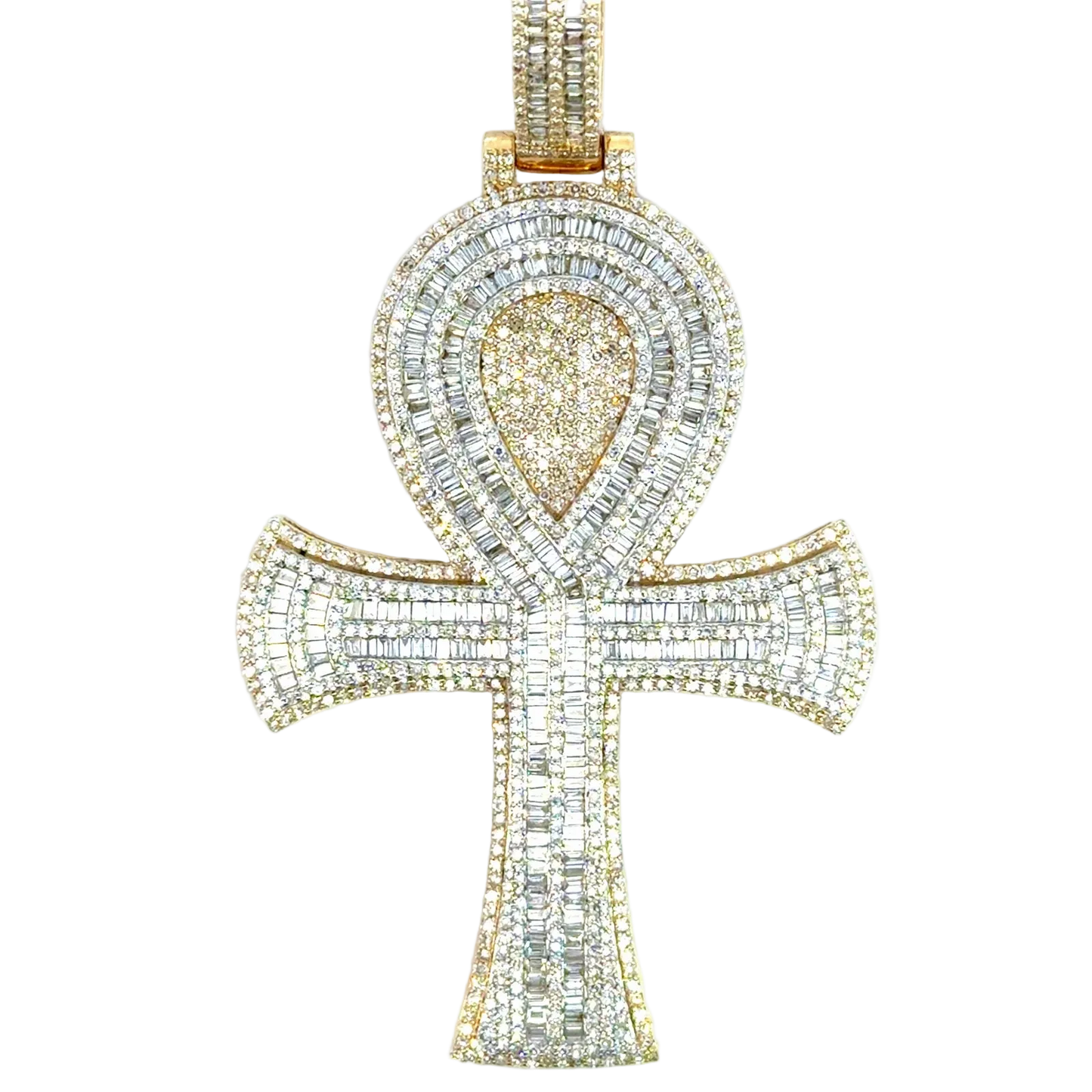 OV Diamond Ankh Pendant