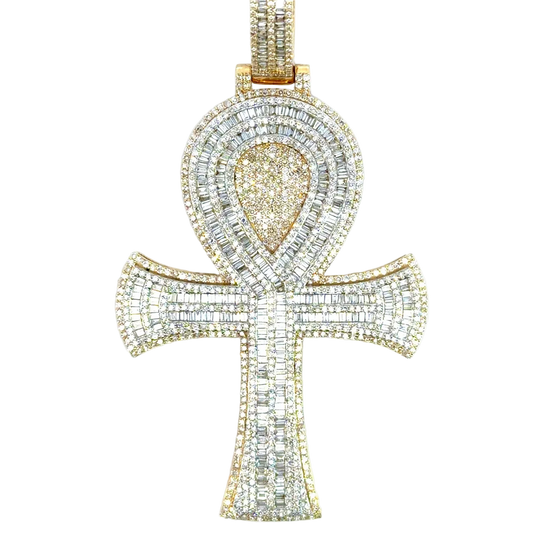 OV Diamond Ankh Pendant