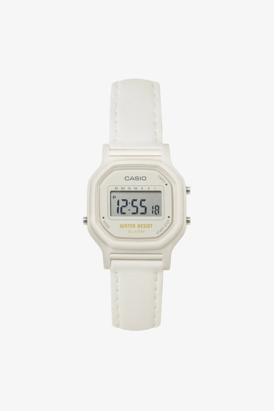 Women's Classic Pure White Casio Watch