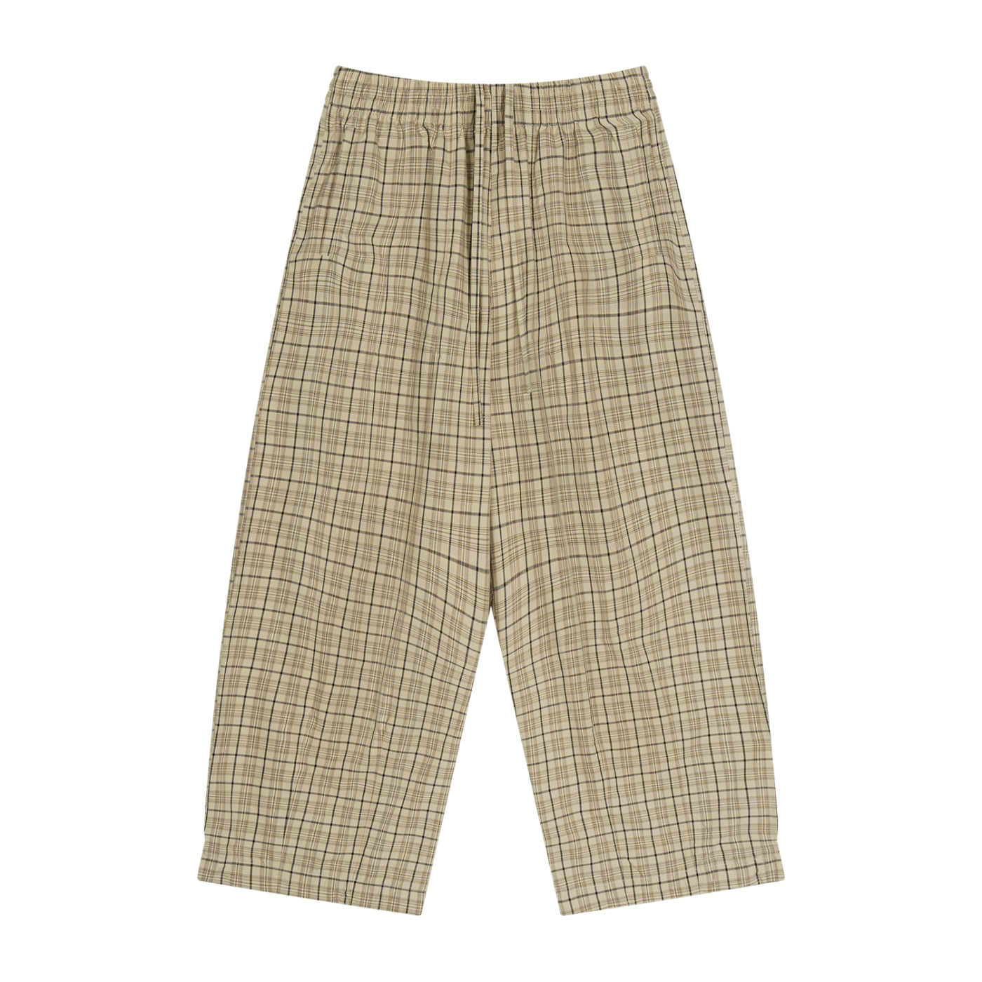 OV Plaid Wide Leg Pants