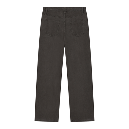 OV Vintage Wash Straight Leg Jeans