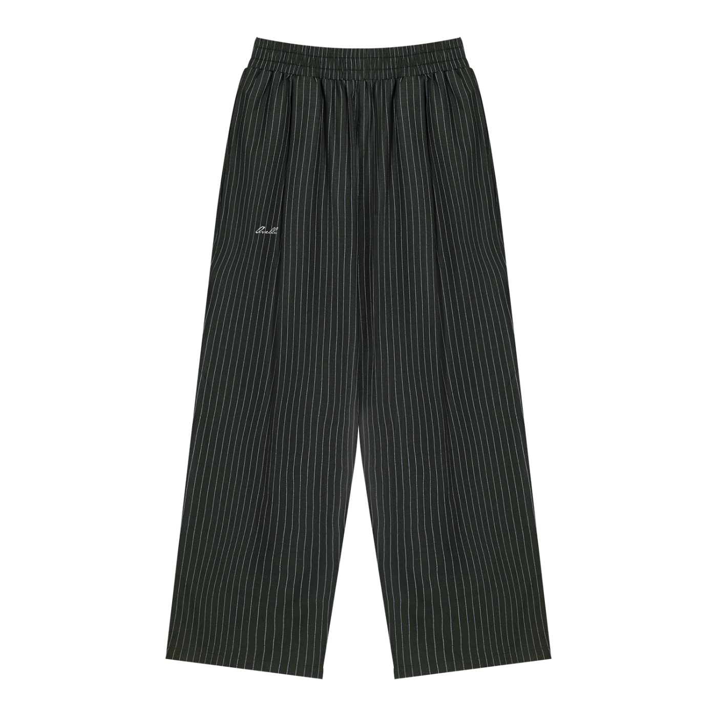 OV Striped Pleated Pants