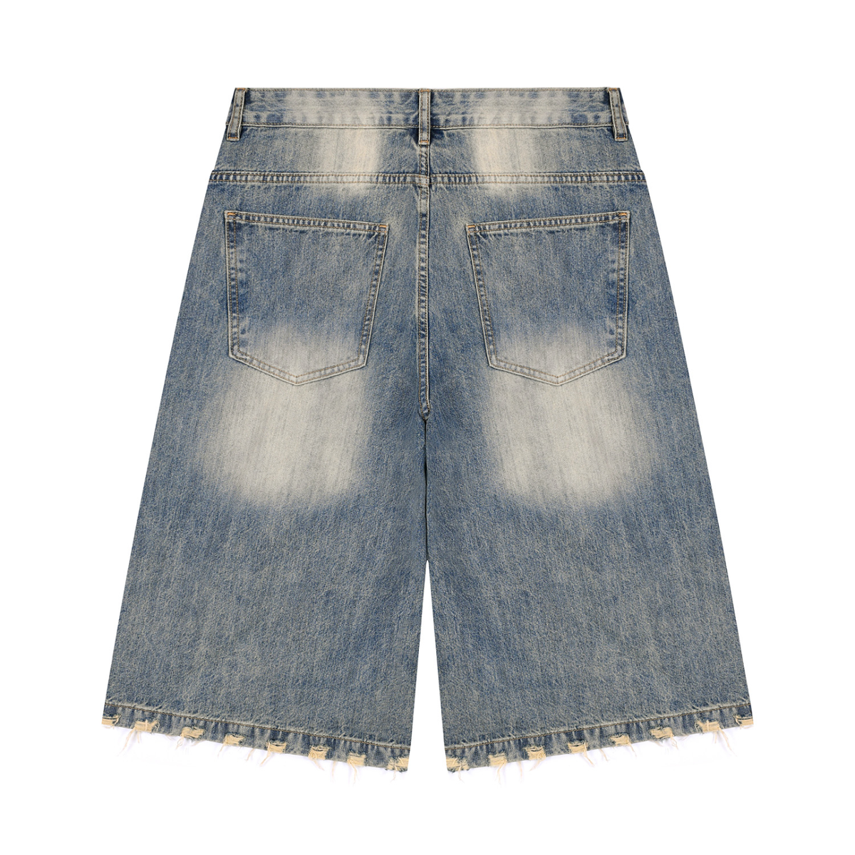 OV Distressed Denim Shorts