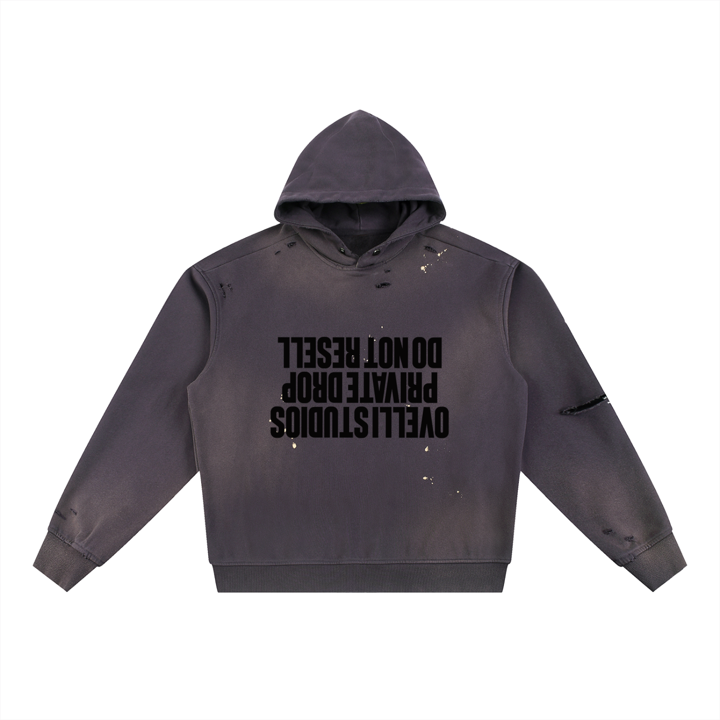 Ovelli Sun Fade Frayed Hoodie