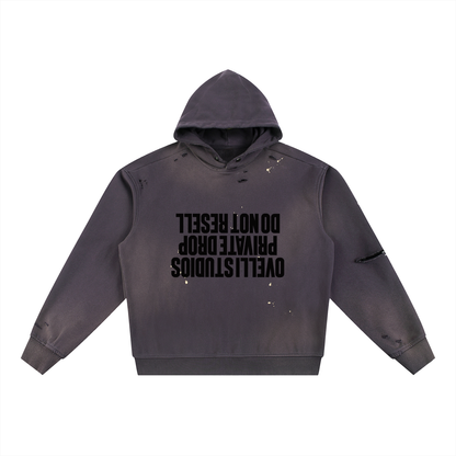 Ovelli Sun Fade Frayed Hoodie