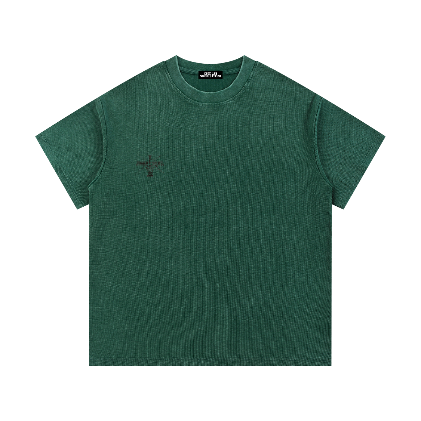 OV Worldwide Waffle Knit Tee