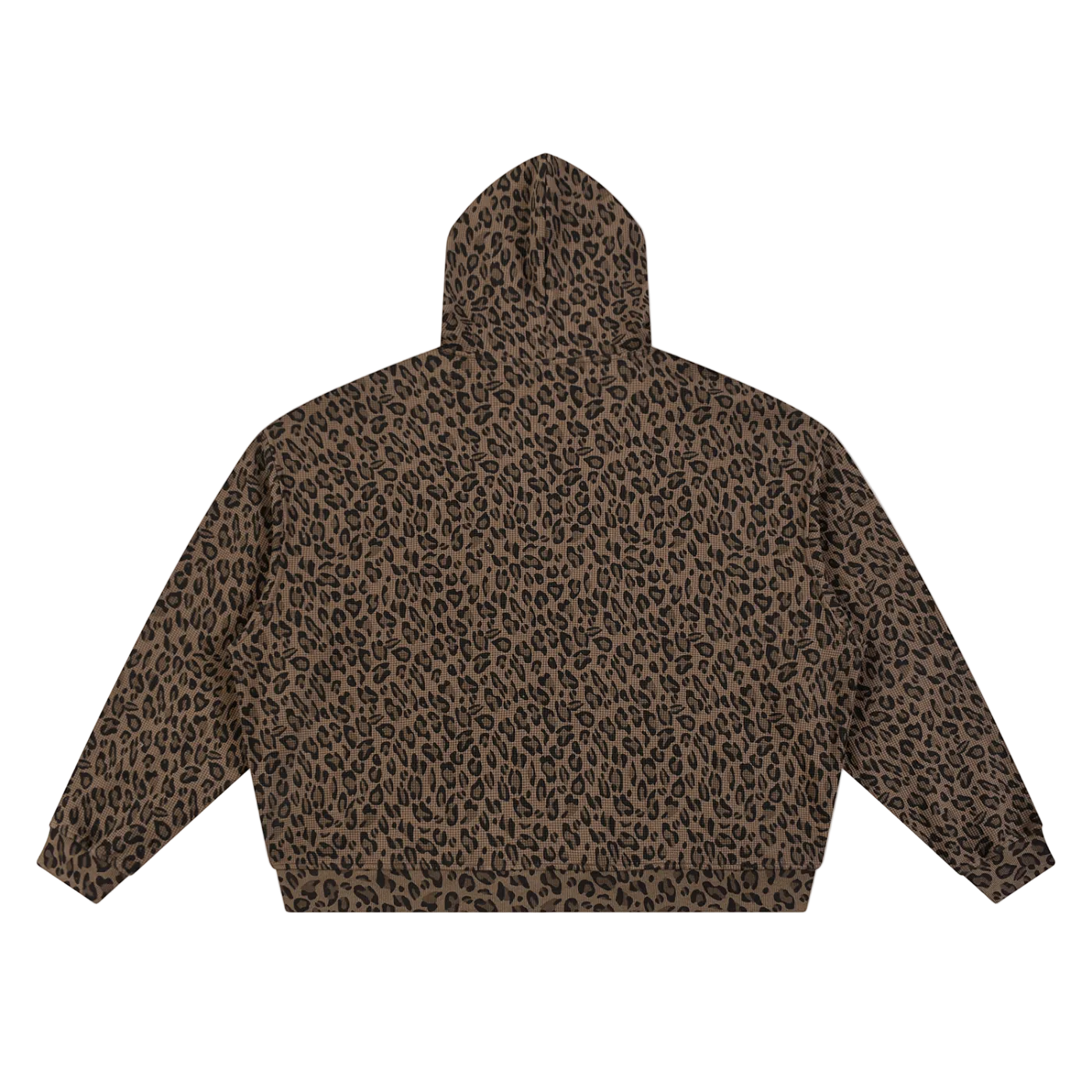 OV Leopard Print Waffle Hoodie