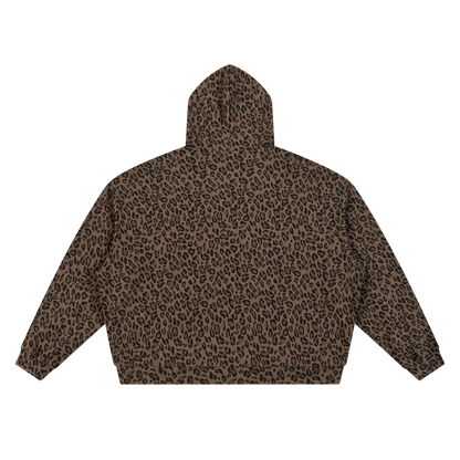 OV Leopard Print Waffle Hoodie