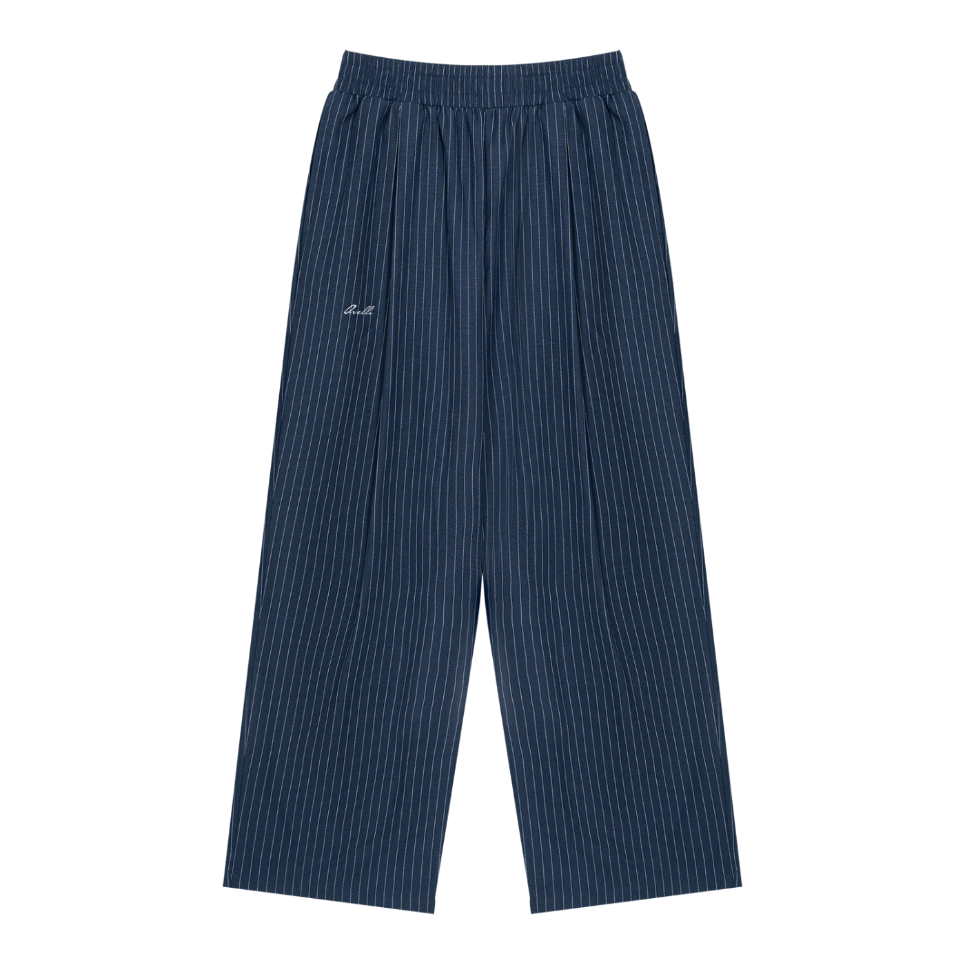 OV Striped Pleated Pants