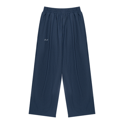 OV Striped Pleated Pants