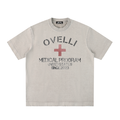 Heavyweight Vintage Washed Frayed T-Shirt