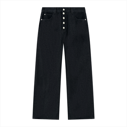 OV Button Jeans