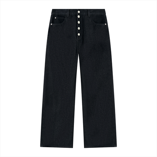 OV Button Jeans
